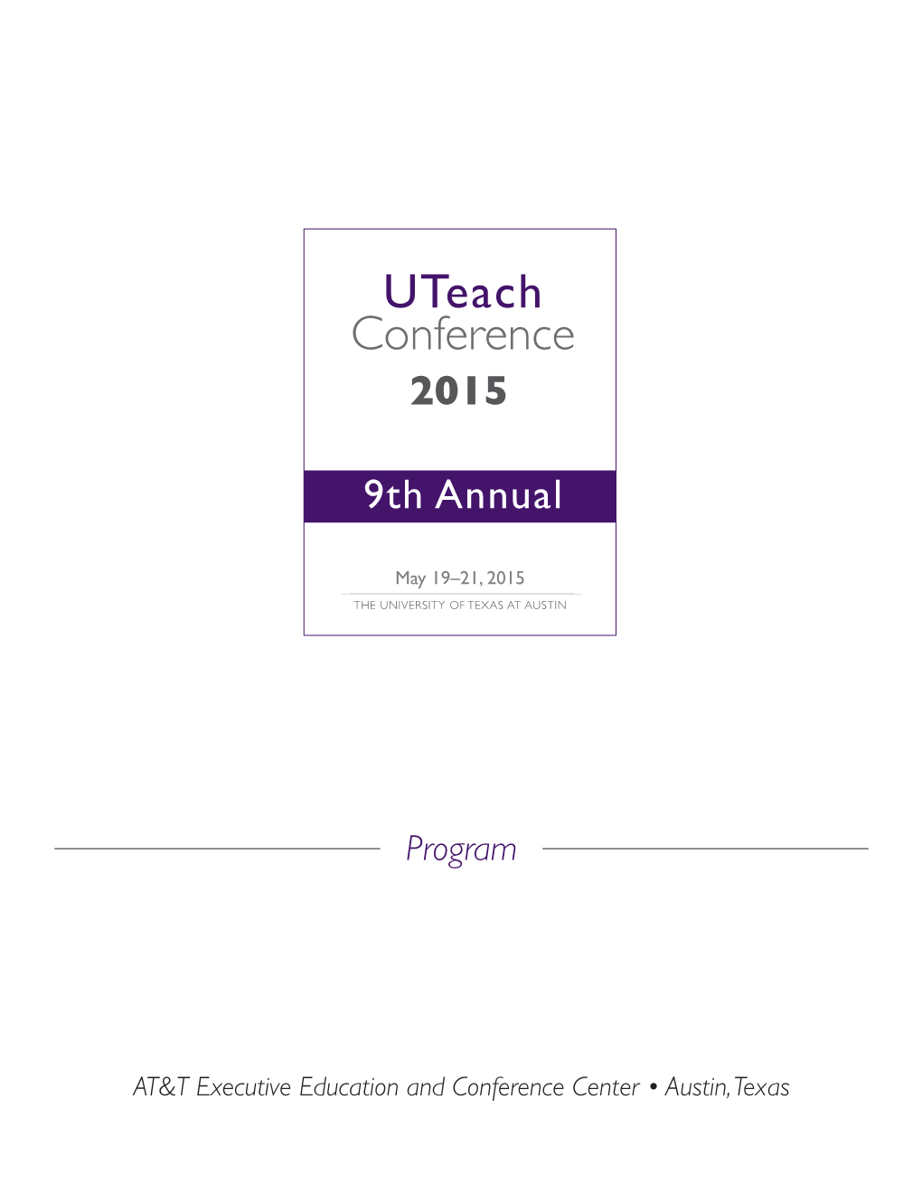 Uteach Conference 2015
