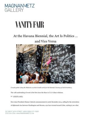 At the Havana Biennial, the Art Is Politics ... and Vice Versa