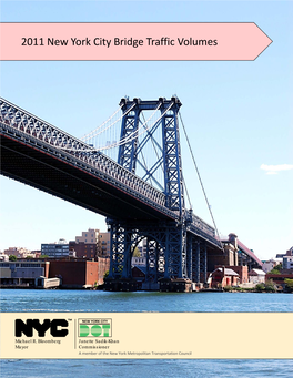 2011 New York City Bridge Traffic Volumes
