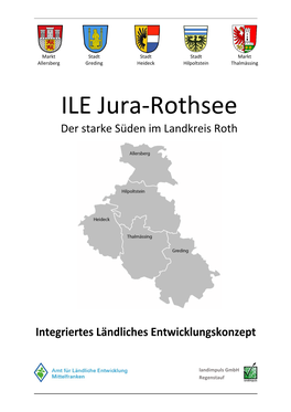 ILE Jura‐Rothsee Der Starke Süden Im Landkreis Roth