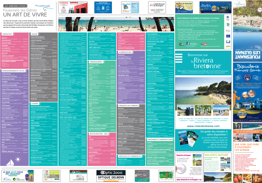 Plan Fouesnant 2016.Pdf