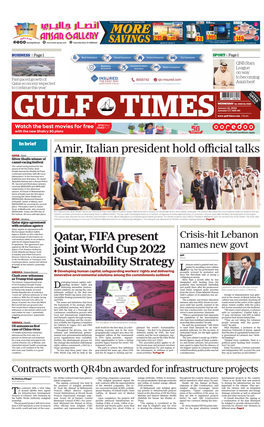 Amir, Italian President Hold Official Talks Qatar, FIFA Present Joint World