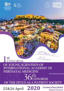 Of Young Scientists of Perinatal Medicine