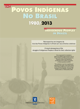 Povos Indígenas No Brasil 1980/2013