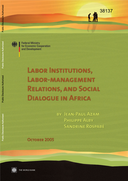 4. Social Dialogue, Collective Bargaining, and Labor-Management Relations 22-28