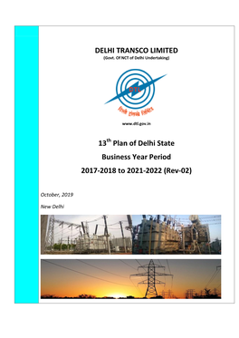 DELHI TRANSCO LIMITED 13 Plan of Delhi State Business Year Period