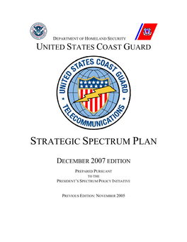 Strategic Spectrum Plan