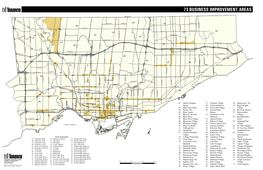 City of Toronto Map with 73 Bias