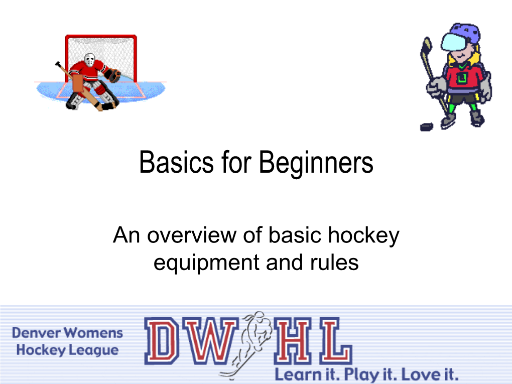 Basics for Beginners