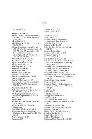 1857 Rebellion, 274 Abbott, H. Porter, 45 Adams, Carol J