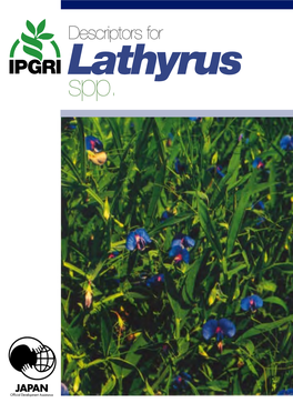 Descriptors for Lathyrus Spp