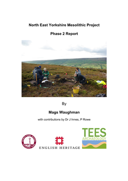 North East Yorkshire Mesolithic Project Phase 2 Report by Mags