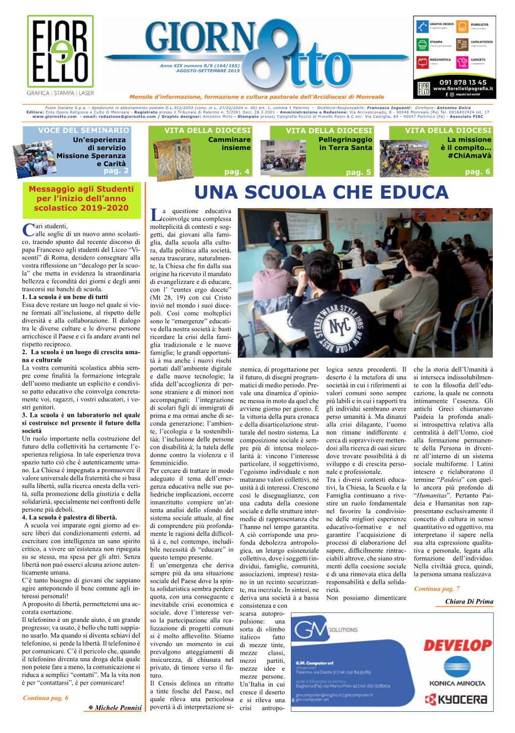 Una Scuola Che Educa