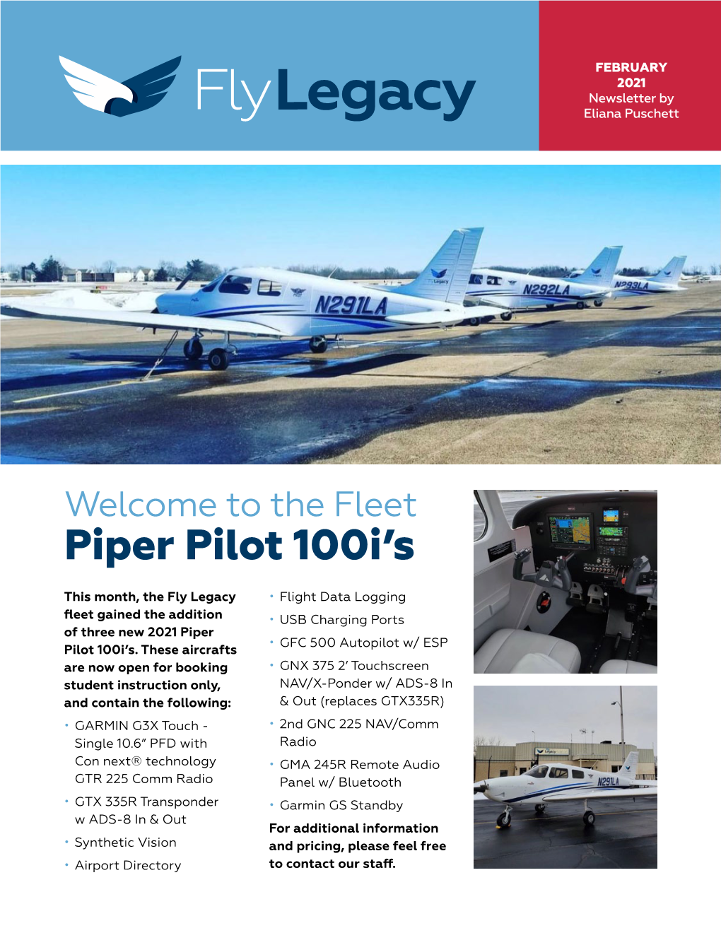 Piper Pilot 100I's