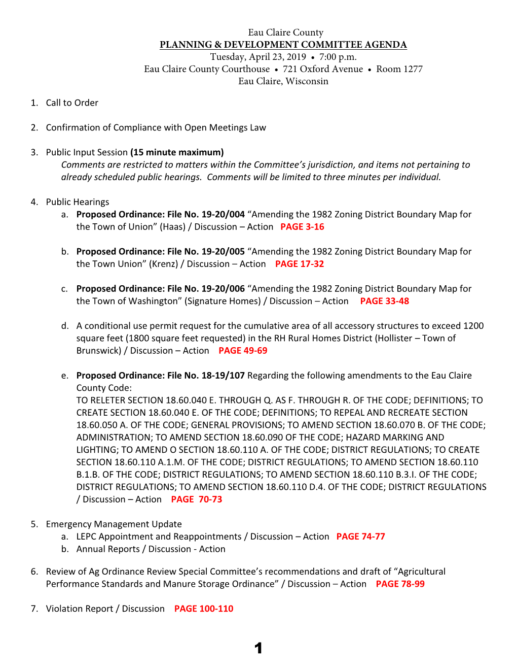 (15 Minute Maximum) Comments Are Restricted to Matters Within the Committee’S Jurisdiction, and Items Not Pertaining to Already Scheduled Public Hearings