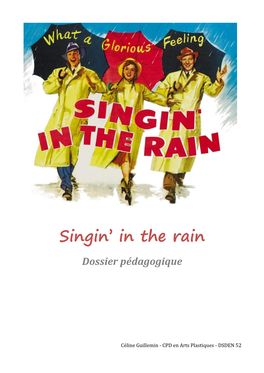 Singin' in the Rain, Dossier Pédagogique
