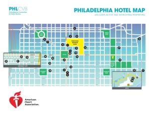Philadelphia Hotel 1800 Market Street, 6 Blocks 3549 Chestnut Street, 23 Blocks 4 Blocks 1200 Market Street, 1 Block 25