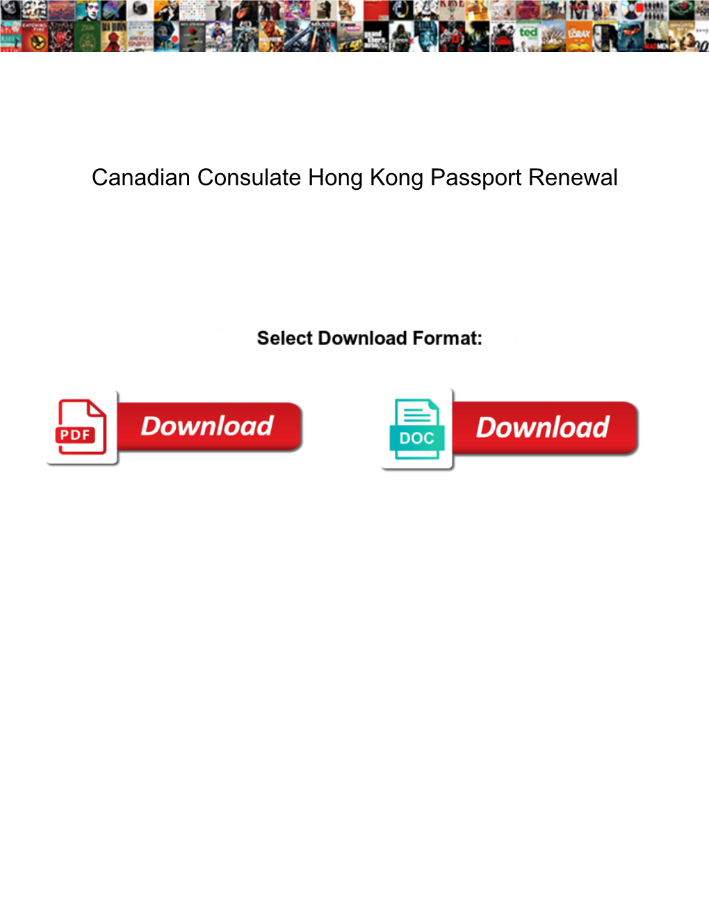 hong kong passport travel to canada