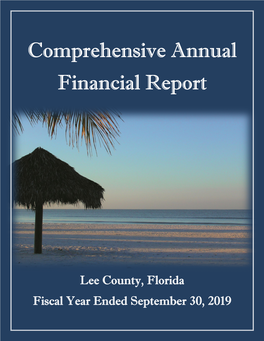 Lee County, Florida Fiscal Year Ended September 30, 2019 Lee County, Florida
