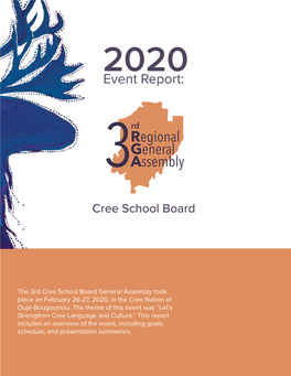 Regional General Assembly 2020 EVENT REPORT