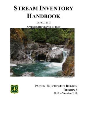 Stream Inventory Handbook