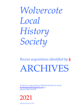 Archive Jan 2021