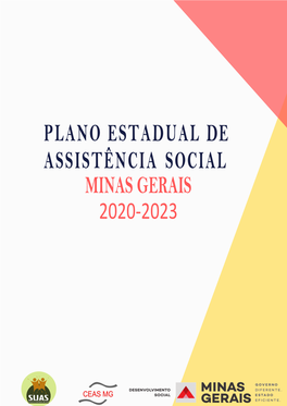 Plano Estadual De Assistência Social De Minas Gerais 2020-2023 Ficha Técnica E Expediente