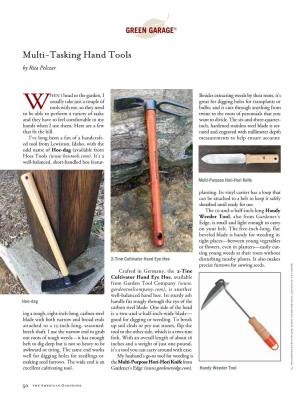 Multi-Tasking Hand Tools by Rita Pelczar