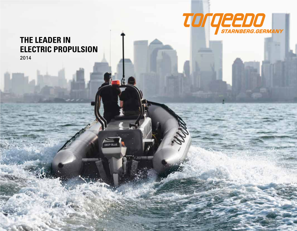 The Leader in Electric Propulsion 2014 2 POWER 26-104 14 26 Lithium Battery – Leading Edge in Performance and Safety