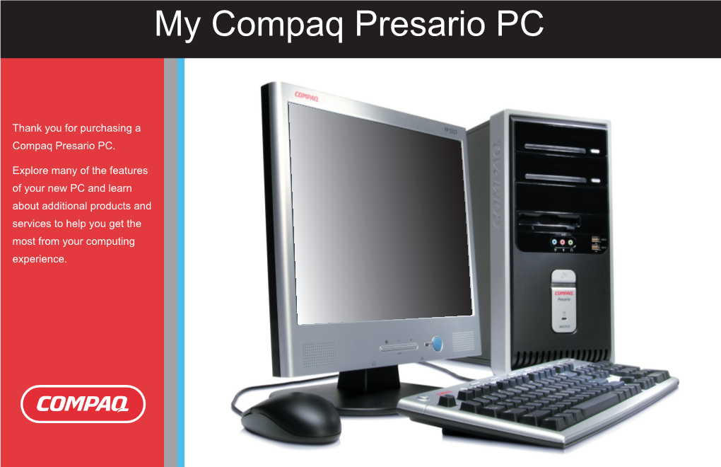My Compaq Presario PC