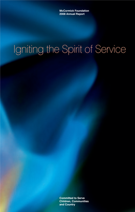 Igniting the Spirit of Service