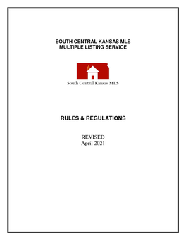 SCK MLS Rules & Regulations