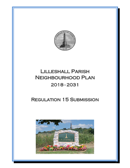 Lilleshall Parish Neighbourhood Plan 2018 - 2031