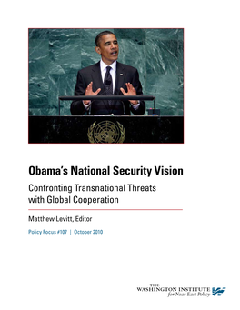 Obama's National Security Vision