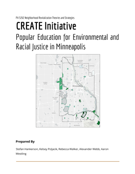 Popular Education for Racial and Environmental