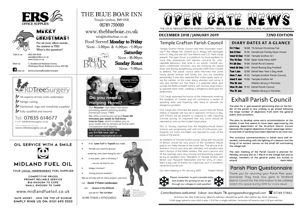 OPEN GATE News