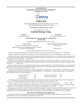 2018 Form 10-K