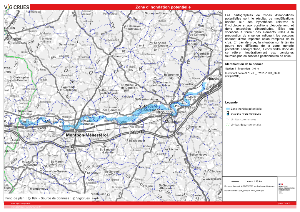 Zone D'inondation Potentielle