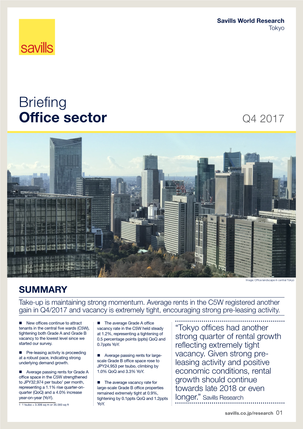 Briefing Office Sector Q4 2017