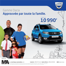Gamme Dacia Approuvée Par Toute La Famille