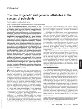 The Role of Genetic and Genomic Attributes in the Success of Polyploids
