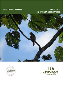 Ecological Report April 2017 Inkaterra Association