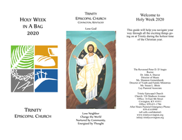 Holy Week in a Bag Trinity