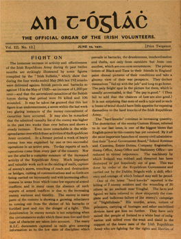 The Offi-Cial Organ of the Irish Volunteers