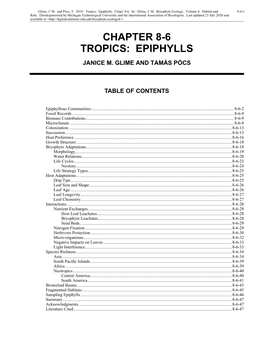 Tropics: Epiphylls