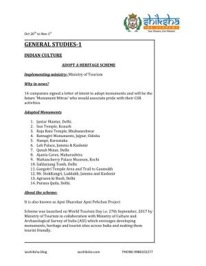General Studies-1