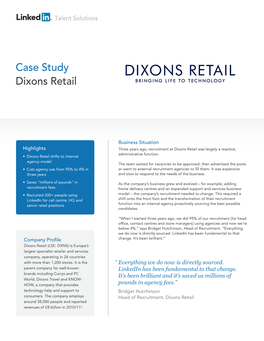 Dixons Case Studyv2