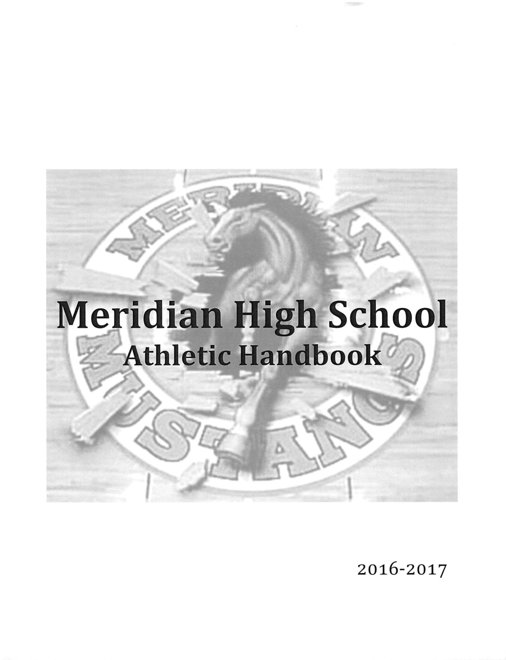 Meridian High School Athletic Handbook^^^