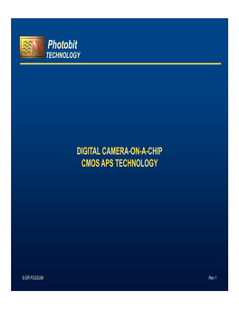 Photobit TECHNOLOGY