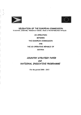 Country Strategy Paper National Indicative
